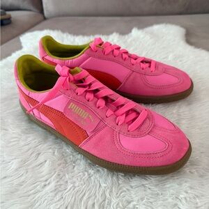 Puma Pink Sneakers Suede
